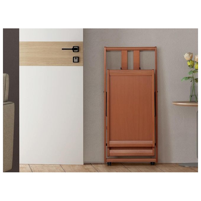 Foppapedretti Carrello Portavivande Pieghevole 2 Piani Modello Sprint Naturale
