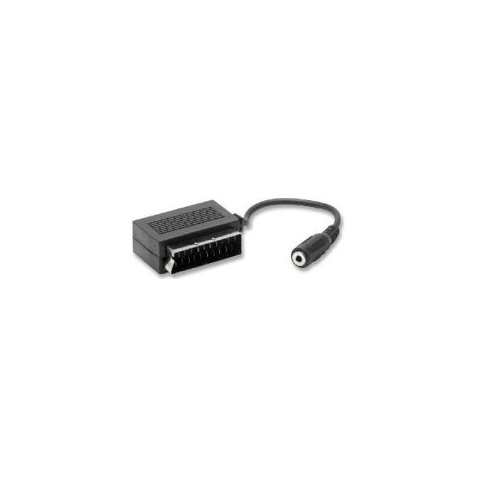 Nuova Video suono11-26 Spina-presa Scart + Presa jack 3,5mm, Femmina