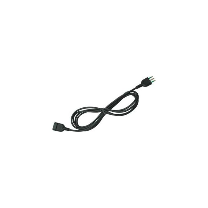 Fanton Prolunga Lineare 5,0 mt 3g0,75 H05vv-f 2p+t 10a Standard Italiano 2p+t 10a Standard Italiano nero