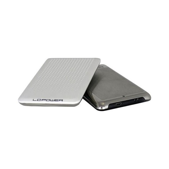 USB Gehäuse SATA-HDD 2.5Alu USB3.0 LC-POWER white