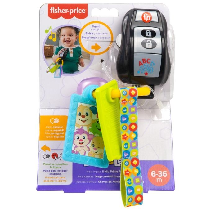 Fisher Price Prime Attivita' Il Mio Primo Portachiavi