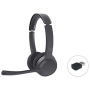 Conceptronic POLONA04BA Cuffie con Cavo e Senza Cavo a Padiglione Musica e Chiamate Usb Tipo-c Bluetooth Nero