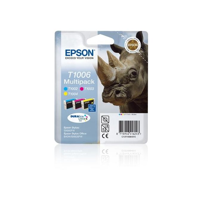Epson Multipack T1006 3 Cartucce