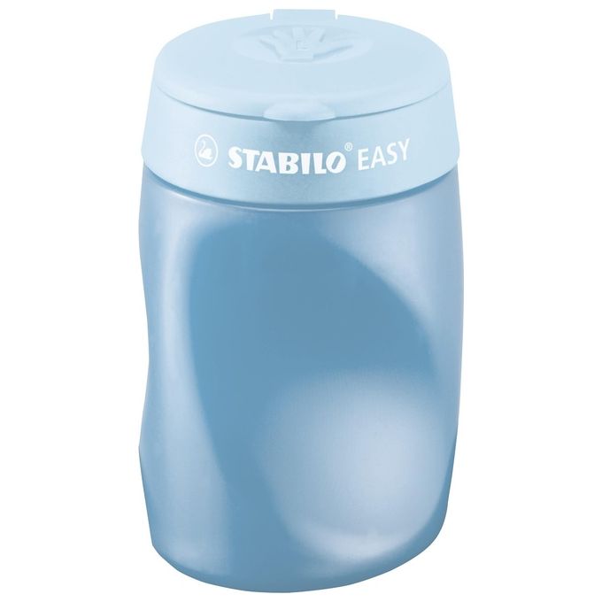 Temperamatite Ergonomico - STABILO EASYtemperino per Mancini - Azzurro