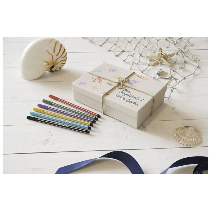 Pennarello Premium - STABILO Pen 68 - Rollerset con 30 Colori assortiti