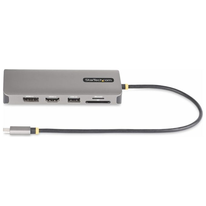 StarTech.com Adattatore Usb-C Hdmi  DP 4k Dock per Display Triplo-Doppio