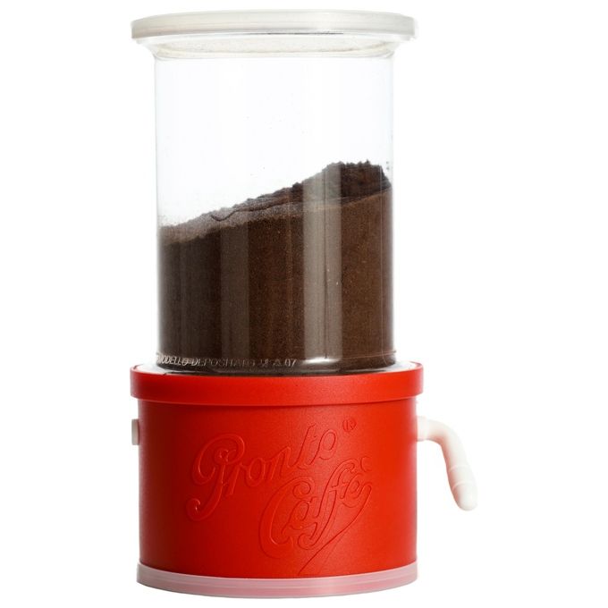 Lavatelli 159 Dosacaffe' a Leva per Moka Contenitore Caffe' Macinato 250g 13x11x20 cm
