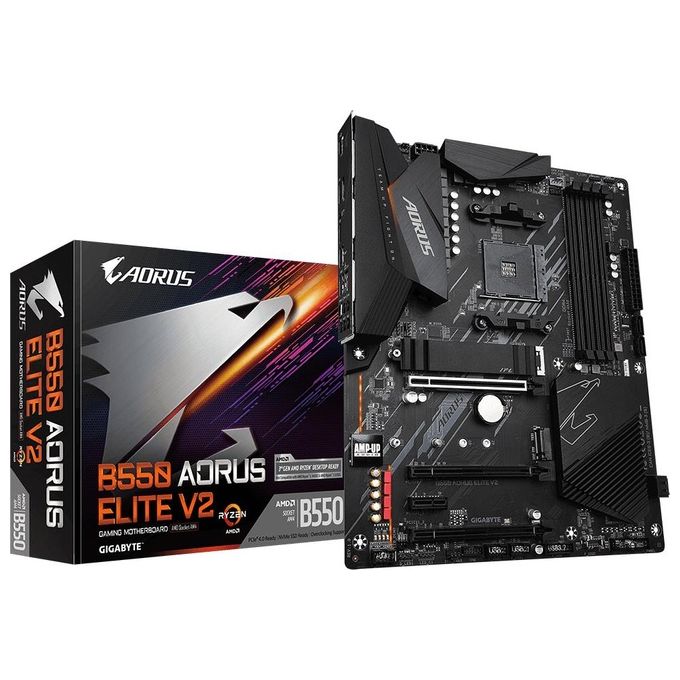 Gigabyte B550 Aorus Elite V2 AMD B550 4*DDR4 2*M.2 4*SataIII skAM4 HDMI-DP ATX