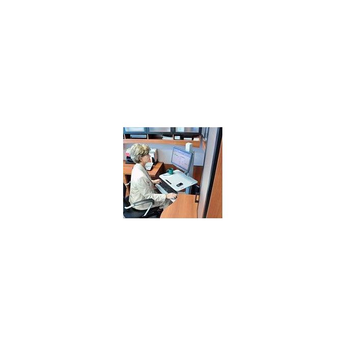 Ergotron Carrello WorkFit C-Mod Lcd 22'' LD