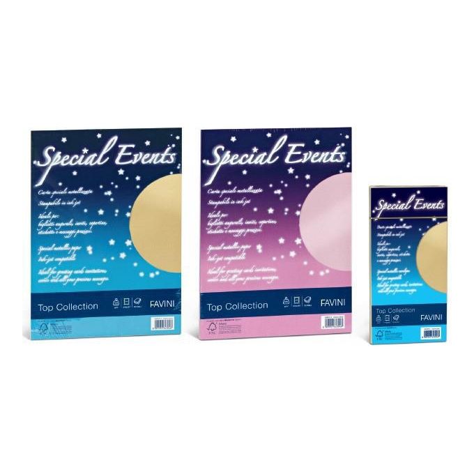 Cartotecnica Favini Cf10 buste Special Event 120g C4 Silver