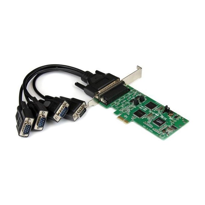 StarTech Scheda combo seriale PCIe 4 porte PCI Express - 2 x RS232 2 x RS422 - RS485