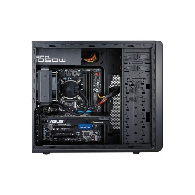 Cooler Master Force 500 Case per PC ATX, microATX, USB 3.0, Pannello Laterale in maglia' FOR-500-KKN1