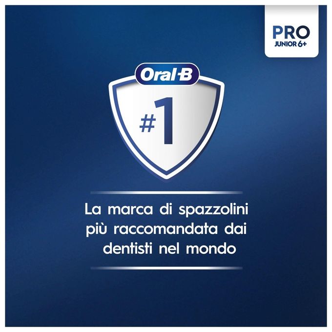 Braun Oral-B Spazzolino Elettrico Ricaricabile Junior 6 Anni Verde