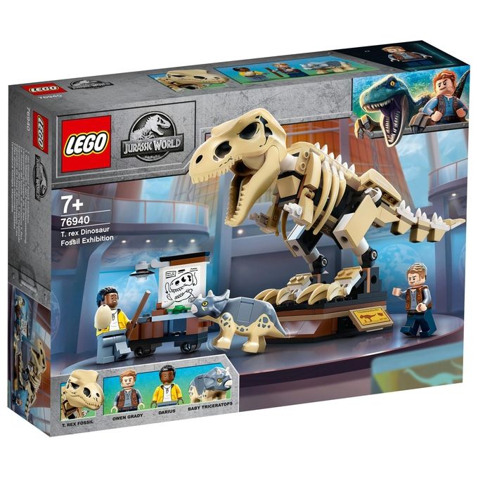 LEGO Jurassic World T. Rex Dinosaur Fossil Exhibition