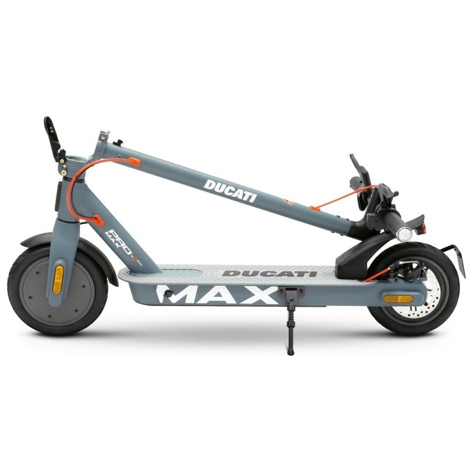 Ducati monopattino elettrico du mo 240001 grigio 25 km h batteria 10 ah