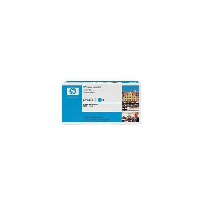 HP C9731AC Cyan originale LaserJet cartuccia toner ( C9731A ) Contract per Color LaserJet 5500, 5550