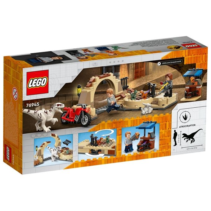 LEGO Jurassic World Atrociraptor: Inseguimento sulla Moto