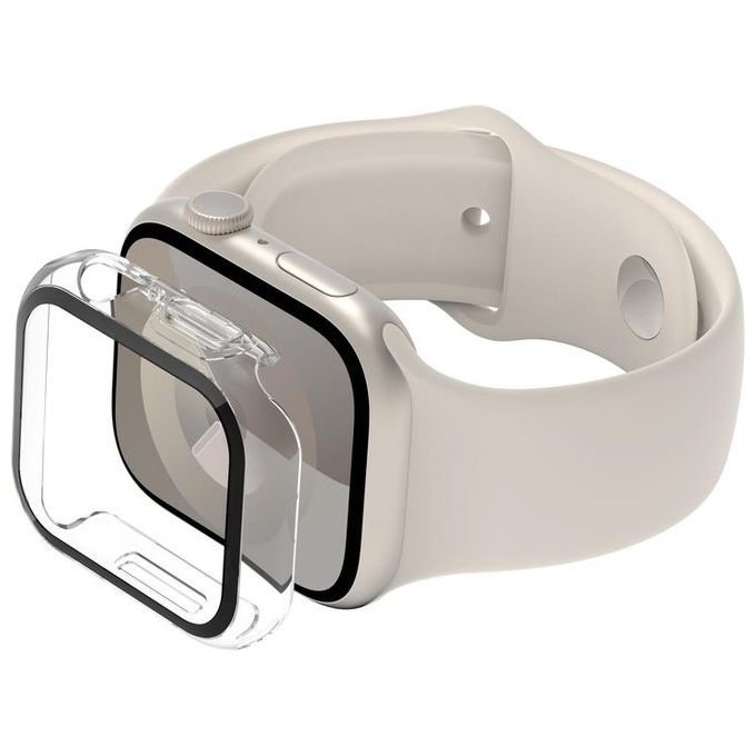 Belkin Proteggi Schermo Curvo e Bumper per Apple Watch 40-41mm Trasparente