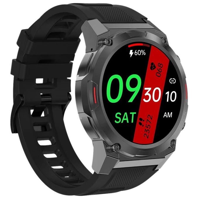 Maxcom FW63 Cobalt Pro black 1.43'' Sport Salute Notifiche Nero
