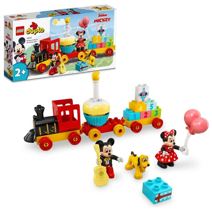 LEGO Duplo Disney Il Treno del Compleanno di Topolino e Minnie