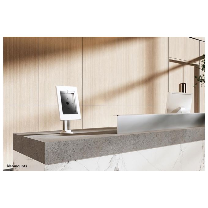 Neomounts by Newstar Supporto per Tablet da Tavolo Girevole per Tablet da 9.7-11'' Bianco