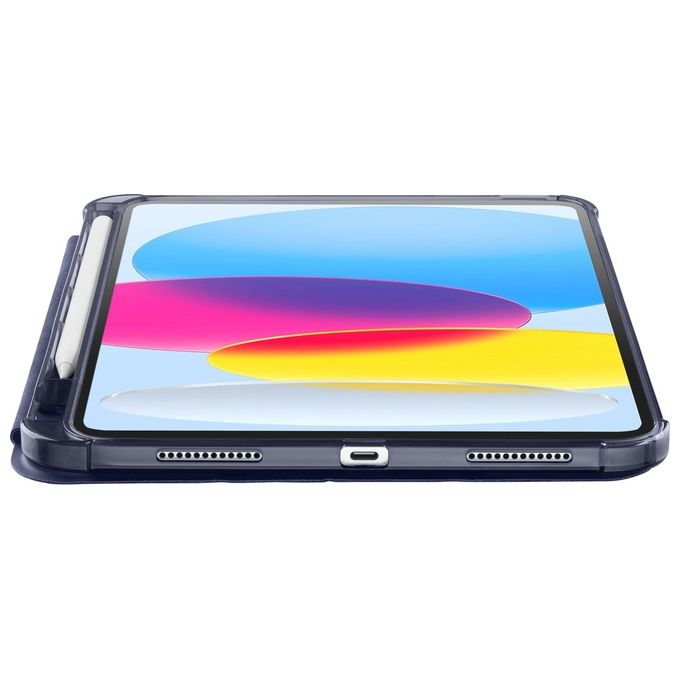 Cellula Line Folio Cover per iPad 10.9'' (2022) Custodia per tablet con funzione stand Blu