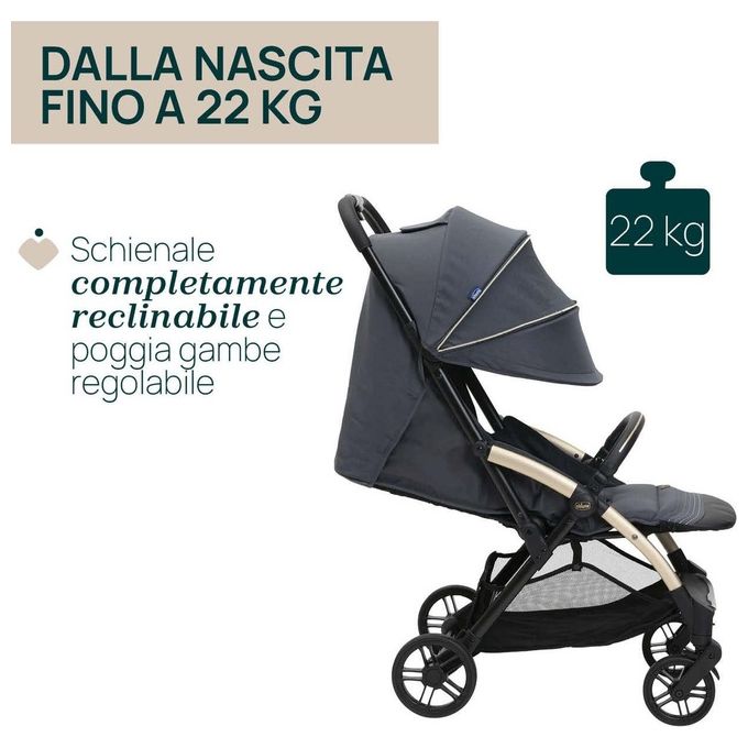 Chicco Passeggino 4 Ruote Goody Xplus Dark Shadow