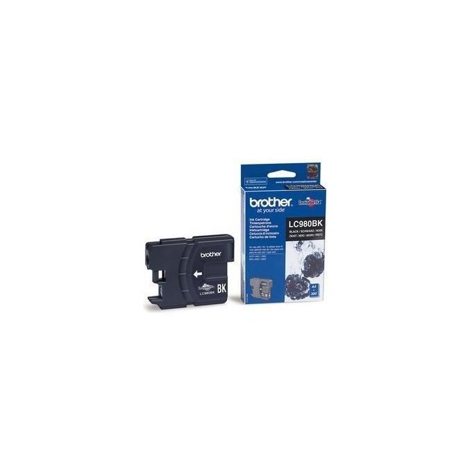 Brother LC-980BKBP Cartuccia Nero 350 Pagine Per Serie 980 Blister