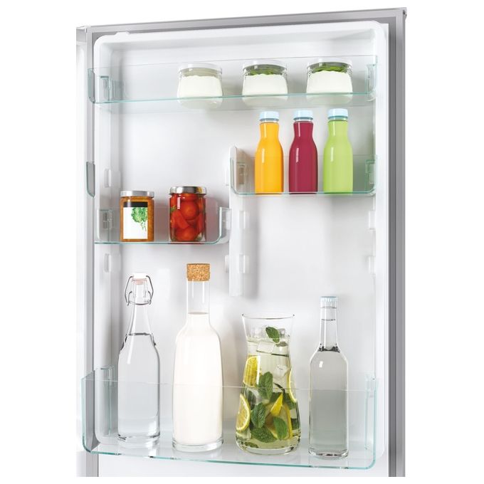 Candy CCE3T618FS Frigorifero Combinato Capacita' 342 Litri Classe energetica F No Frost 185 cm Argento
