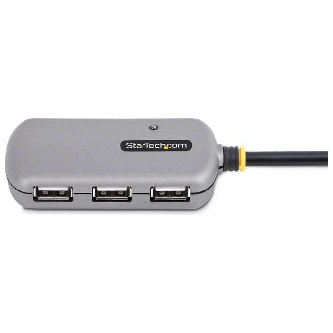 StarTech.com Cavo di Prolunga Usb 2.0 da 24mt con Hub di Estensione a 4 Porte Usb-A