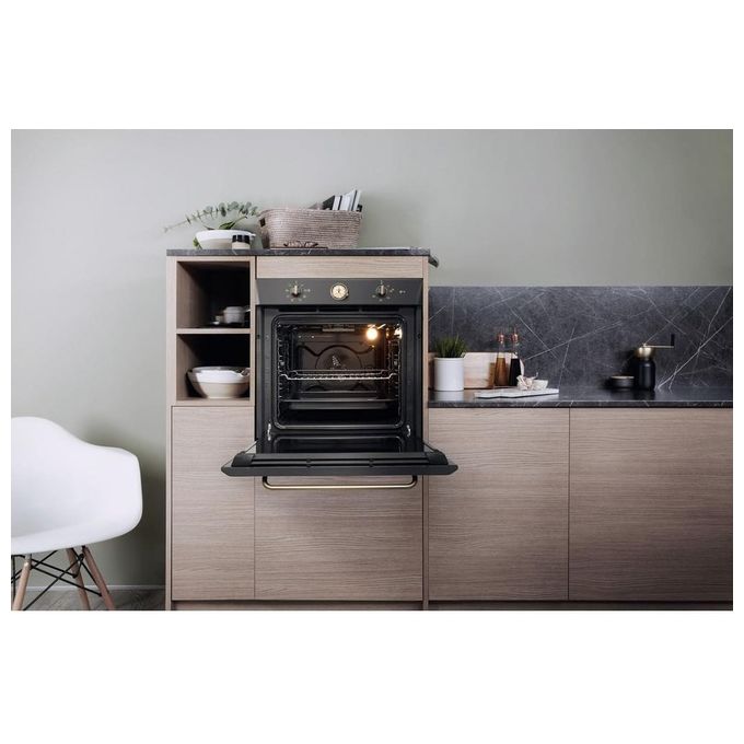 Hotpoint FIT 804 H AN HA Forno da incasso Elettrico Ventilato 73 L Classe A Diamond Clean Grill Rotisserie (59.5x59.5x56.4 cm) colore Antracite