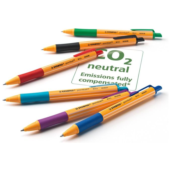 Stabilo cf10 Pointball blu