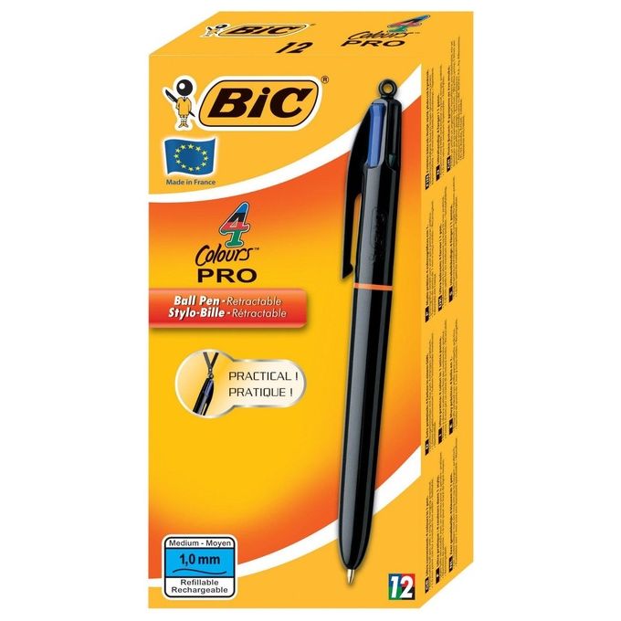 Bic Cf12 penna 4 Colours pro