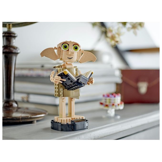 LEGO Harry Potter 76421 Dobby l'Elfo Domestico, Modello Snodabile di Personaggio Iconico, Gioco da Collezione, Regalo 8+ Anni