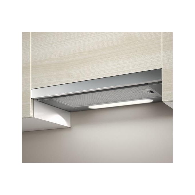 Elica ELITE14 LUX GRIX-A-60 PRF0037989B Cappa da Incasso Classe energetica D 3 Velocita' Aspirante o Filtrante 60 cm Acciaio Inox