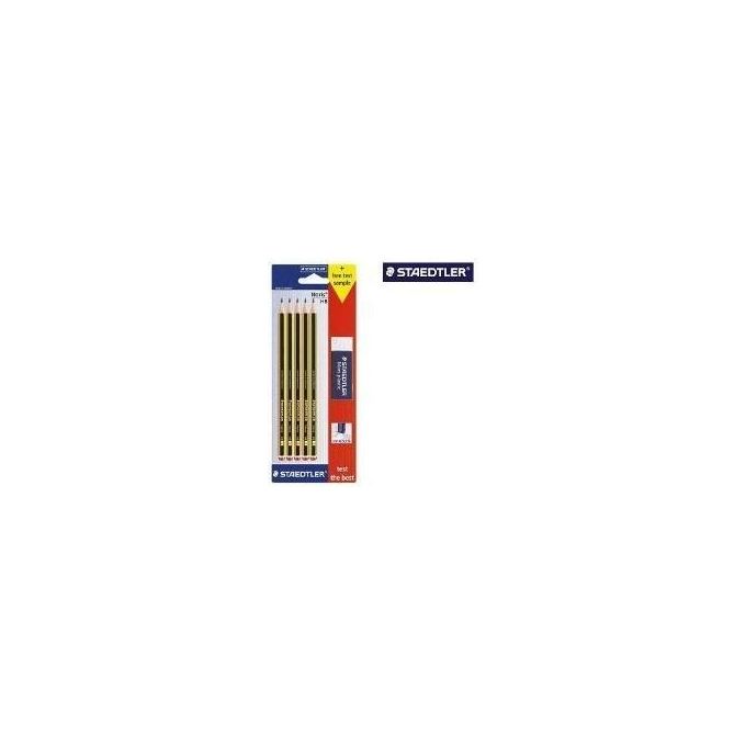 Staedtler Set 5 matite Grafite Noris Hb 1gomma