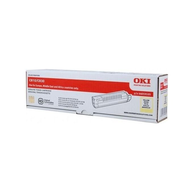 OKI Cartuccia Toner Giallo C810 830 8k