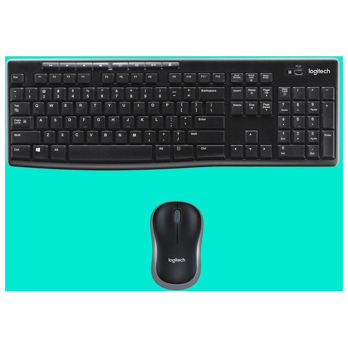 Logitech MK270 Tastiera RF Wireless QWERTZ Svizzere Nero