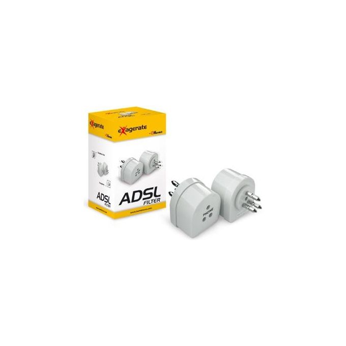 Hamlet Filtro Adsl Tripolare 2pz