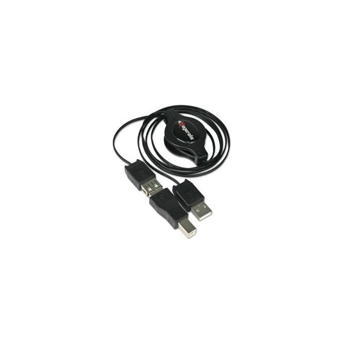 Hamlet Kit Cavo Retrattile Usb