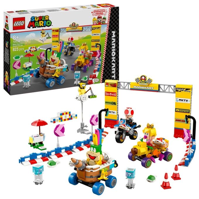 LEGO Super Mario Mario Kart: Pack Baby Peach e Gran Premio 72036
