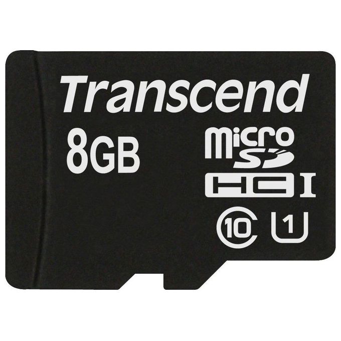 Transcend 8Gb MicroSDHC Classe 10