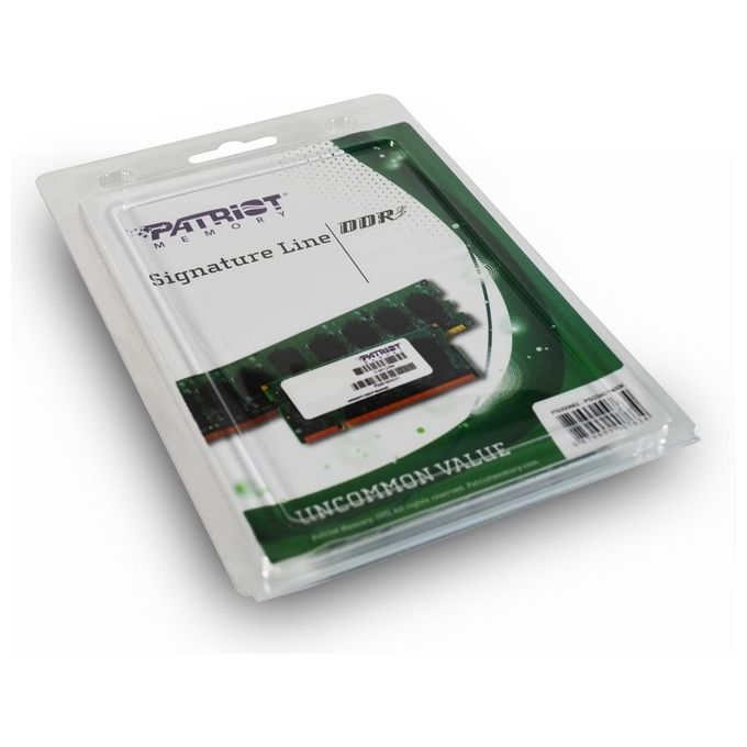 Patriot Ram Psd34g16002s Sodimm 4gb Ddr3 1600mhz 1x4gb