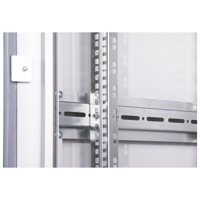 Digitus armadio 26 unita' linea professionale (a)1310 x (l)600) x (p)600 mm. colore grigio chiaro
