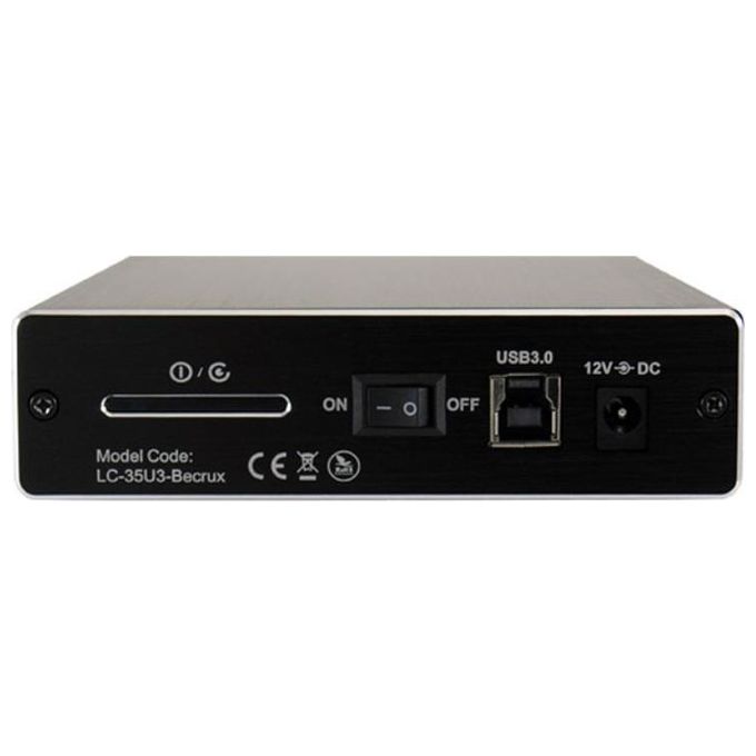 USB Gehäuse SATA-HDD 3.5Alu USB3.0 LC-POWER