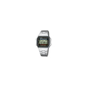 Casio Sveglia e Radiosveglia A168WA-1YES con Funzione Snooze e Display Digitale Retroilluminato