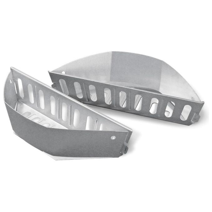 Weber Cesti Separa Carbone Weber per Barbecue a Carbone Diametro 57 e 67cm 2 Pezzi
