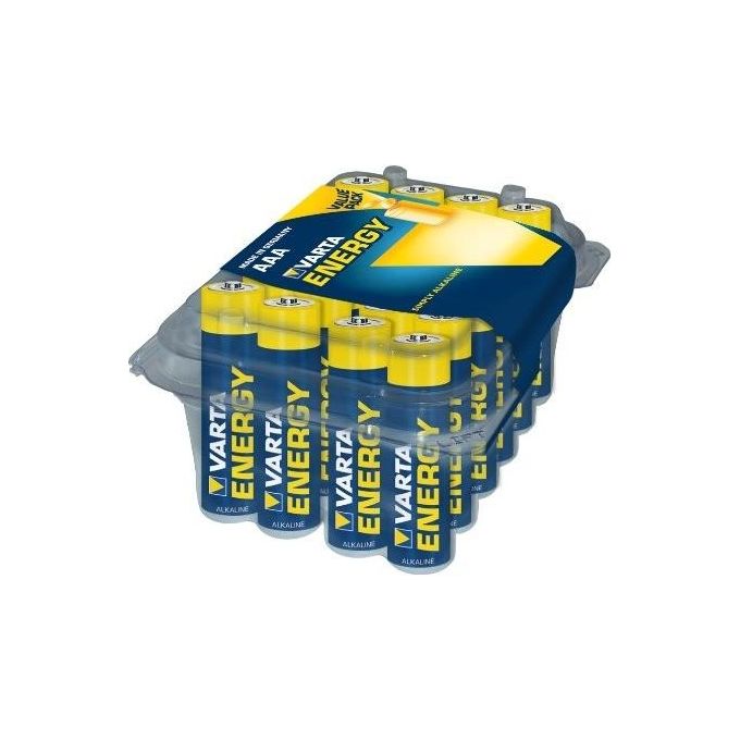 Varta Alkaline AAA 24 Pack Batteria Monouso Mini Stilo AAA Alcalino