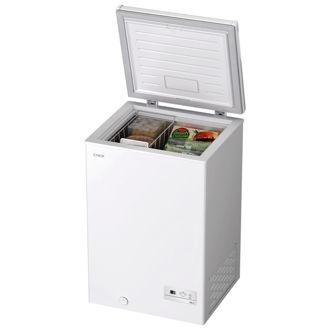 Candy CHAE1002E Congelatore a pozzetto Statico 97 litri Classe E  Bianco 545x490x845