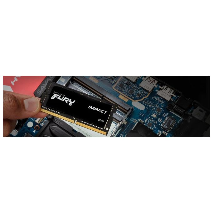 Kingston FURY Impact Memoria Ram 8GB 2666MHz DDR4 CL15 SODIMM 